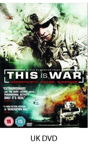 Severe Clear UK DVD (This Is War) cover
